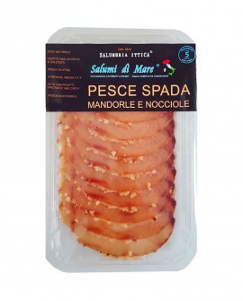 Affettato Pesce Spada in crosta di mandorle e nocciole - skin 50g - scadenza 33gg - Salumi di Mare