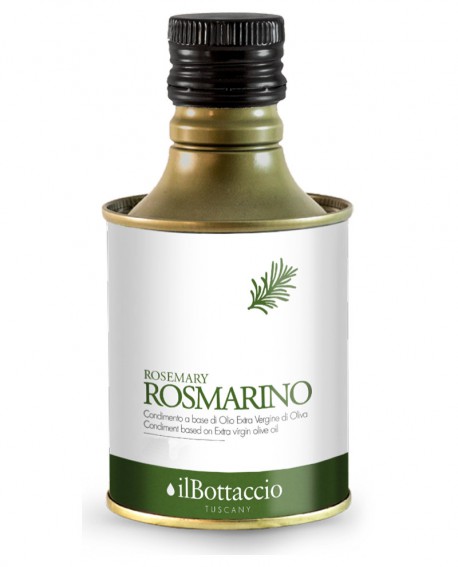 Olio Extravergine d'Oliva Italiano INFUSO al Rosmarino - 750ml - Olio il Bottaccio
