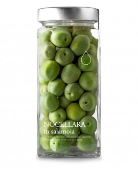 Olive verdi Nocellara in salamoia -1600g - Olio il Bottaccio