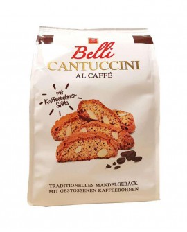 Belli Cantuccini al caffè e mandorle - sacchetto 250g - Biscottificio Belli