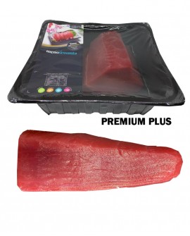 Filone di Tonno Pinna Gialla Premium Plus - Naturale in ATM - vaschetta 1000g - piatto pronto - MENOSESSANTA Fratelli Manno