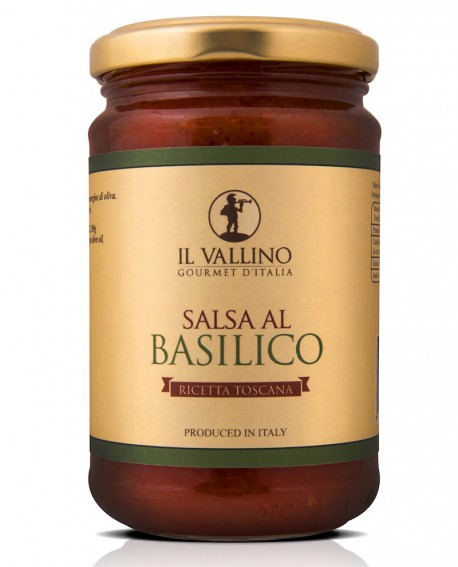Salsa al Basilico 290 g - Il Vallino