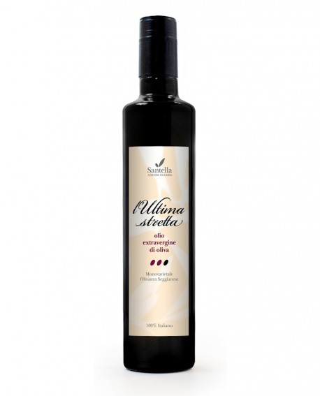 Olio L’Ultima Stretta, 100% Italiano Bottiglia da 100 ml - Olearia Santella