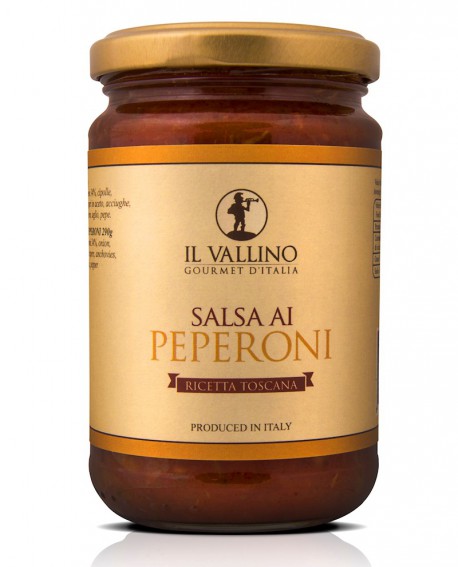 Salsa ai Peperoni 290 g - Il Vallino